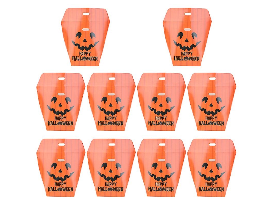 10 Unidades De Caixa De Doces Para Decoração De Halloween Allinless