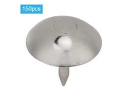 MEOIRUERY Pregos Para Estofados Para Decoração De Móveis Faça Você Mesmo, Pregos Decorativos De Ferro Com Cabeça Redonda E Fechos Artesanais Prateados, Acabamen
