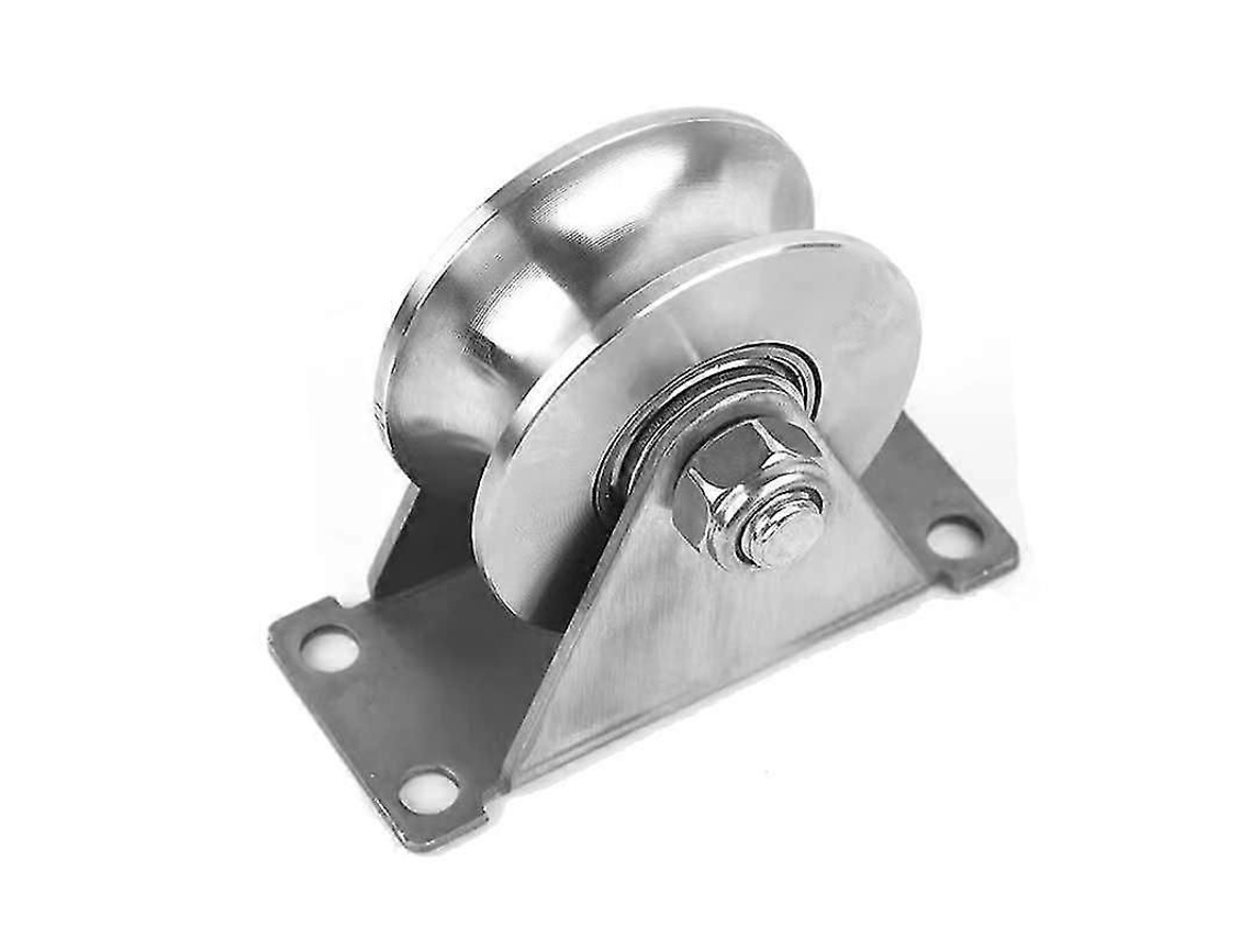 Roldanas De Correr Para Portas De Aço Inoxidável 304, Uso Pesado, 2 Polegadas - Yujia