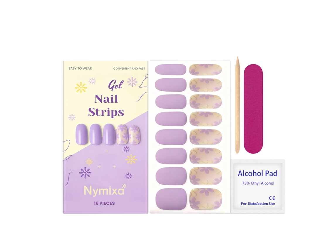Adesivos de Unha Nymixa Soft Gel Resistente
