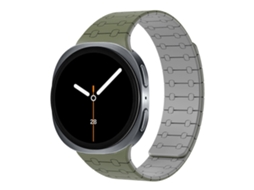 Pulseira De Silicone Magnética Integrada Para Samsung Galaxy Watch8 / Watch8 Classic