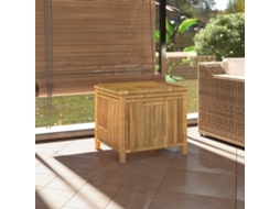 Vidaxl Caixa De Arrumação Para Jardim 60x52x55 Cm Bambu