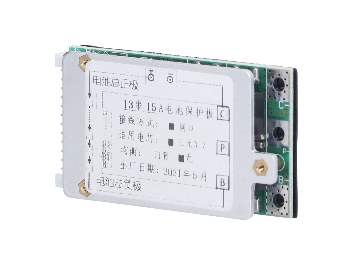 Placa De Proteção De Bateria De Célula De Lítio 15a De Liga De Alumínio Com Proteção Contra Curto-circuito Para Veículos Elétricos