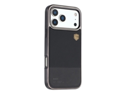 Capa Kigc Para Iphone 17 Pro Com Revestimento Eletrolítico Em Pc Tpu Pu