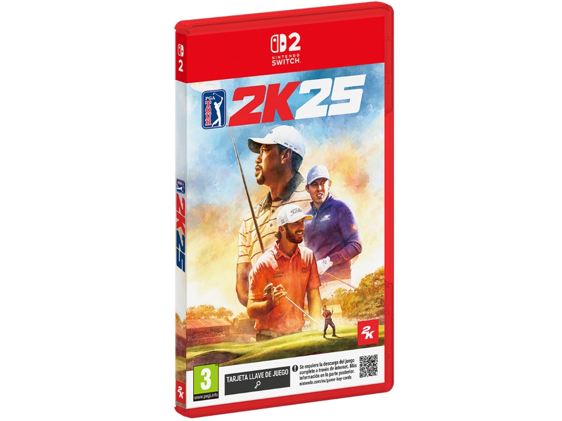 Jogo Switch 2 PGA Tour 2K25 (Código de Descarga na Caixa)