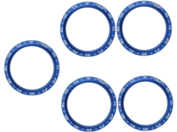 Conjunto De 5 Anéis Moldura Elegantes Para Relógios Inteligentes,