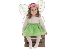 Fato de Menina DISFRAZZES Borboleta Verde (Tam: 3 a 6 anos)