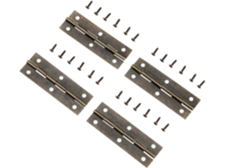 Dobradiças De Porta Com Rolamento Esferas, Reforçadas, 4 Peças, Para