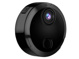 Mini Câmera 1080p Hd Wifi Câmera De Segurança Compatível Com Controle Remoto De Visão Noturna, Detecção Móvel E Controle Yizhood (preto)