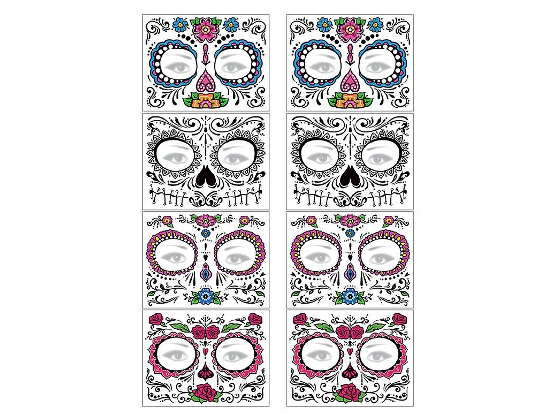 8pcs Adesivos Faciais Allinless
