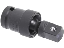 Adaptador De Soquete De 1 Polegada Em Aço Vanádio Com Acabamento Espelhado E Perfil Fino.