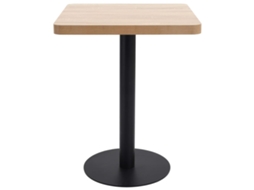 Mesa Bistrô 60x60 Cm Mdf Castanho claro MAISON EXCLUSIVE