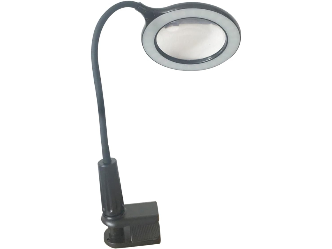 Luminária de Aumento Led Dobrável com Clipe Flexível, Luz de Leitura para Costura e Artesanato. SFUSHOS