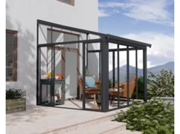 Jardim de Inverno CANOPIA San Remo de Aluminio 3X3 m Cinza