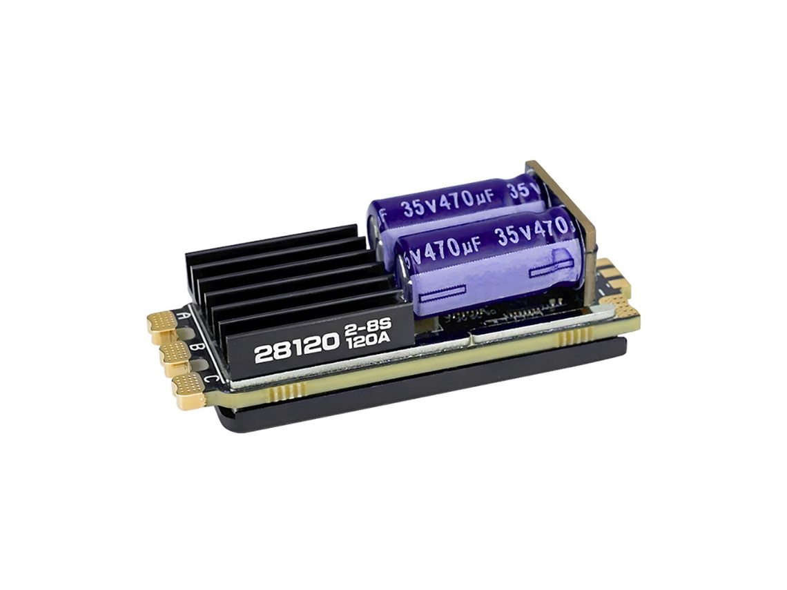 Am32sequre 28120 Esc Brushless Fonte 2 8s 120a Compatível Blheli_32/am32 Pwm 128khz Drones Multi eixos Uav Asa Fixa Barcos Veículos Rc MDUG