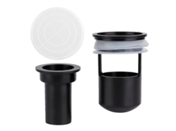 Plug de ralo com tela de filtro e selagem anti retrocesso, previne fedor e mosquitos, material ecológico | S/MARCA