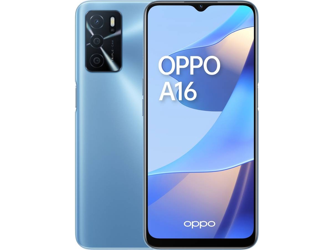 Smartphone OPPO A16 (6.52'' - 3 GB - 32 GB - Azul)