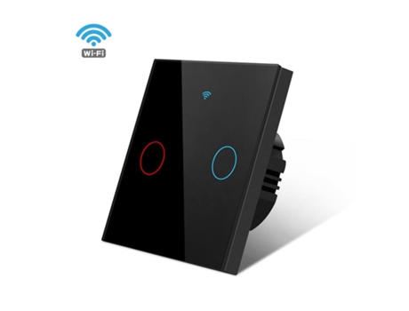 Tuya Interruptor Inteligente Casa Inteligente Interruptor De Toque Vidro Wi Fi Controle Voz Interruptor Luz Trabalho Com Alexa Eco Google Casa Malitai