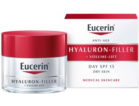 Hyaluron-Filler + Volume-Lift Creme de Dia Pele Seca SPF15 50ml