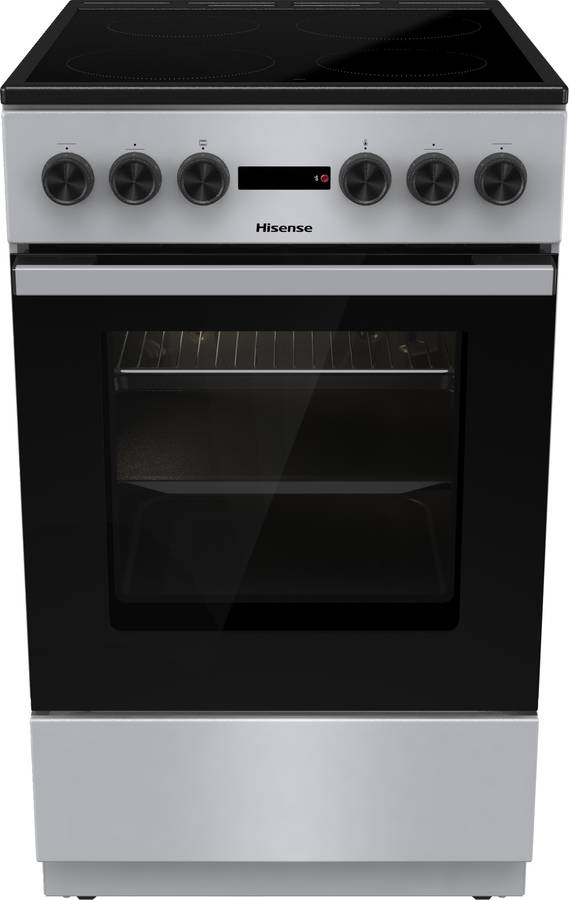 Fogão Elétrico HISENSE HEC5A11SG (68 L - Elétrico - Cinzento)