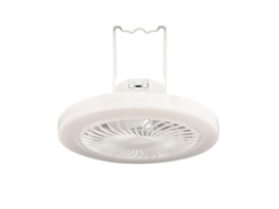 Ventilador Portátil Recarregável Para Barraca, Ventilador De Camping 2 Em 1, 3 Velocidades, Para Teto/varanda/pérgola/praia