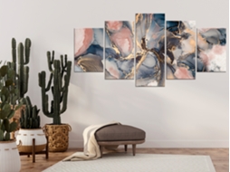 Quadro ARTGEIST Sentimental Journey (5 Parts) Wide (100x50)