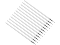 100 Refis De Tinta Preta 0,5mm Para Canetas Esferográficas,
