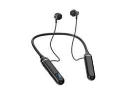 Fones de Ouvido Esportivos Sem Fio Bluetooth, com Tela de Exibição e Faixa Magnética para o Pescoço, Bateria de Alta Capacidade MDUG