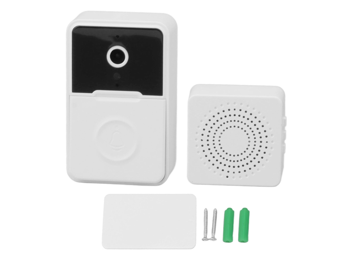 Campainha Sem Fio Inteligente X3 Pro com Bateria Seca