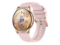 SHAH ARPAN Y11 Relógio Inteligente Amoled Dourado de 1 32 Polegadas Bluetooth Chamada Oxigênio no Sangue Frequência Cardíaca À Prova D'Água