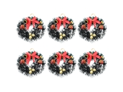 Laxiscreed Guirlanda De Natal Com Velas Para Decoração De Árvore E Ambiente Festivo