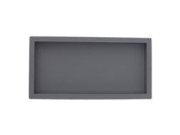 Bandeja de silicone antiqueda cinza S/MARCA