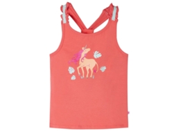 T-shirt De Alças Para Criança Coral 116