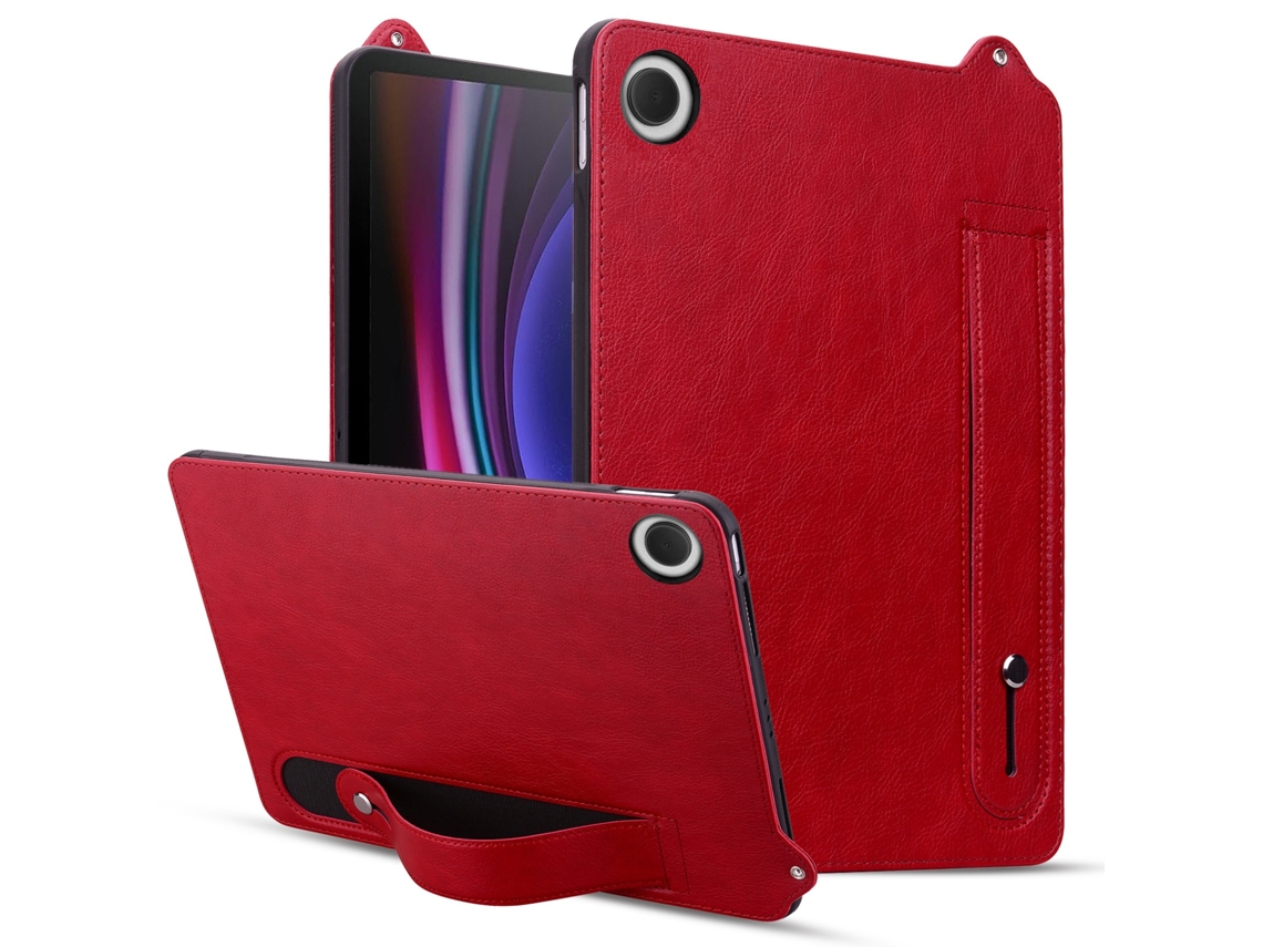 Capa Para Tablet Lurelia, Compatível Com Nec Lavie Tabvermelho T0975/gas, Vermelho, Putpu, Função Sono