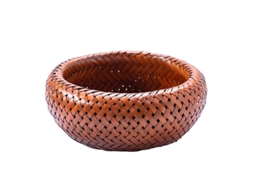 Cesta de Doces de Bambu Retrô ALLINLESS