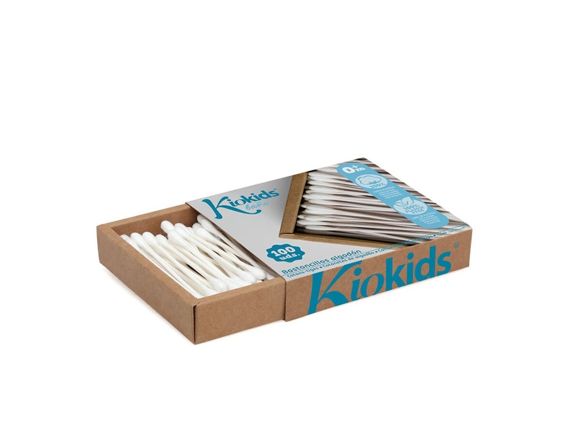 Bastões de Algodão 100 Unidades KIOKIDS