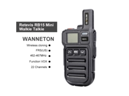 Rádio Walkie talkie LAXISCREED 2w 22 Canais