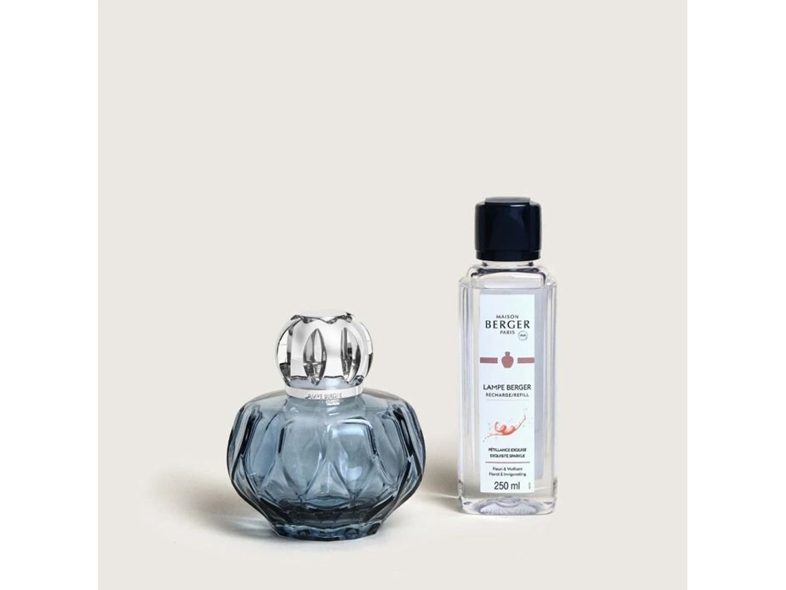 Conjunto De Lâmpada Catalítica Maison Berger Paris Rosalie Blu 250 Ml