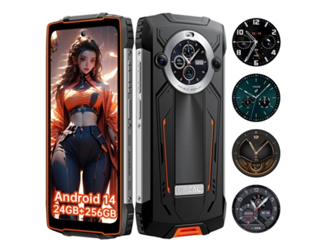 Smartphone OSCAL Pilot 2 6.5'' 24Gb 256Gb Duplo Sim 4G Naranja