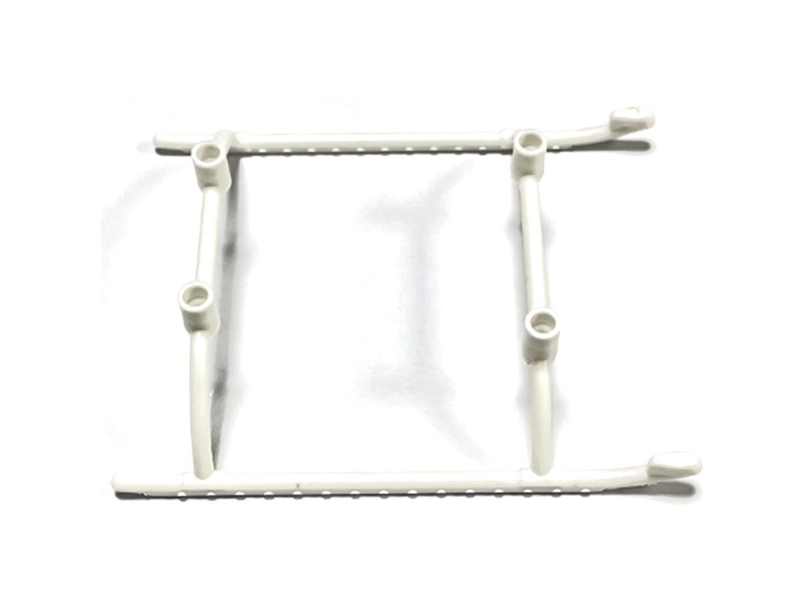 Trem de Aterragem de Peças Sobressalentes para Helicóptero Rc Uh 1 Rc Era C032 de Cor Branca. MDUG