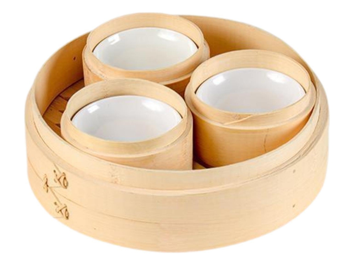 Cesta De Bambu Para Cozinhar, Vaporizador Para Bolinhosslowmoose