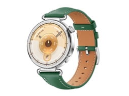 Bracelete para Huawei Watch Gt 6 Couro Macio Fivela Prateada Verde XIAOMOYU (41mm)