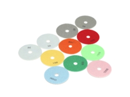 Laxiscreed Jogo De 11 Discos De Polimento De Diamante De 4 Polegadas Para Granito, Mármore E Cerâmica