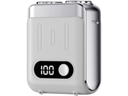 Barbeador Elétrico Portátil para Viagem com Visor Digital, Ideal para Barba, Aparelho de Barbear e Viagens. SFUSHOS
