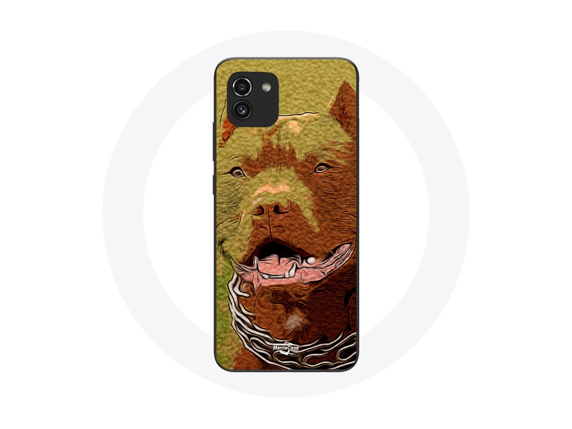 Capa para Samsung Galaxy A03 American Pit Bull Terrier
