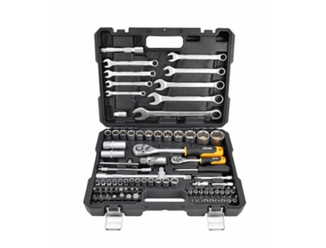 Conjunto de chaves 82 peças. 1/2 1/4 JCB- ...