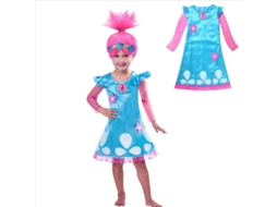 Peruca De Boneca Trolls Elfos Mágicos Peruca De Chama Para Crianças Peruca De Princesa Elfa Mágica Bobi Olysi Shop