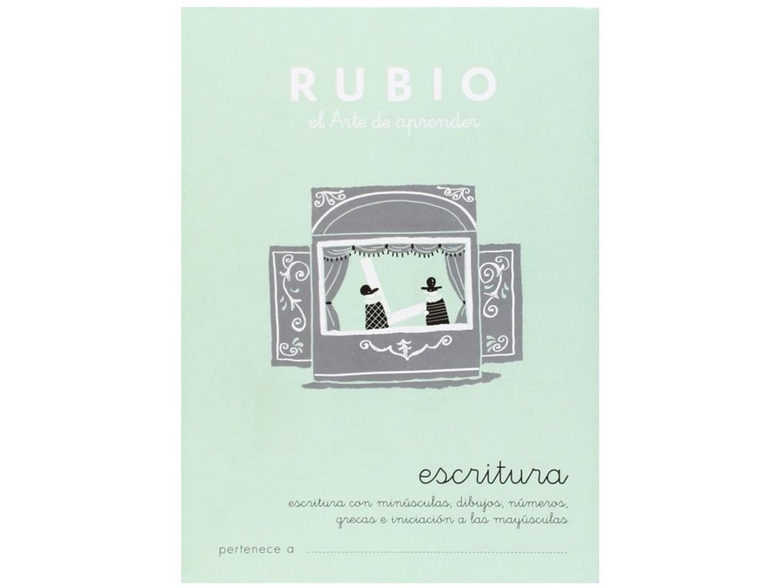 Coleção de Cadernos Caligráficos Nº 1 RUBIO