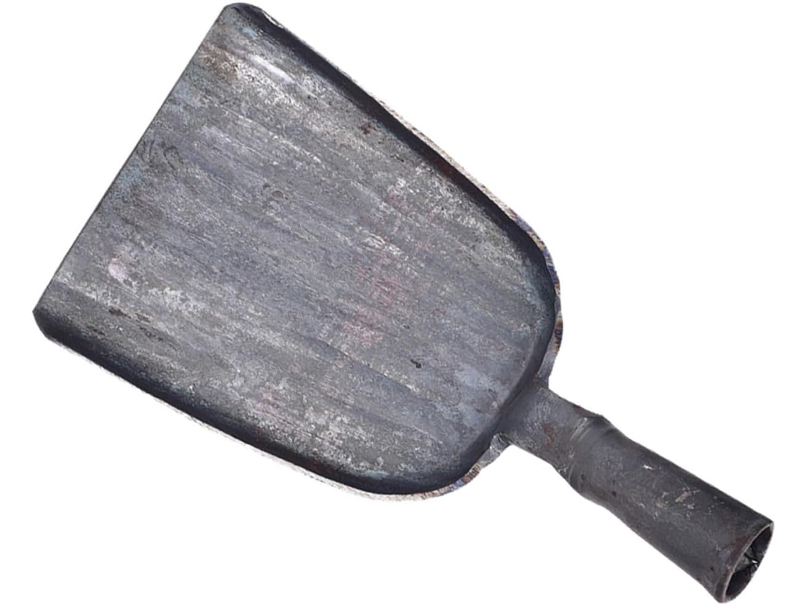 Pá para Carvão Inoomp, Feita de Aço Forjado À Mão. Robusta e À Ferrugem. Compacta para Cozinha e Jardim. Ao Desgaste. CHABERLU