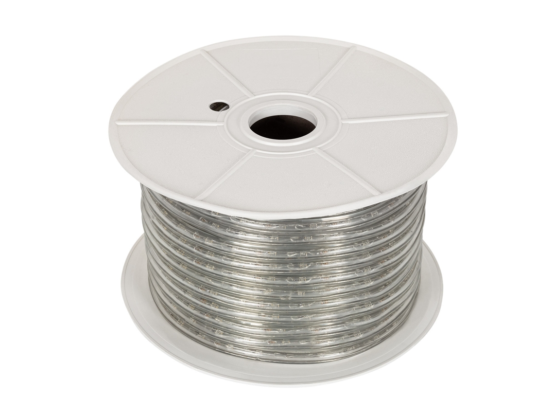 Mangueira Led Redonda 220V Ac 36 Led/M Branco Quente Ip65 À Medida a Cada 100Cm